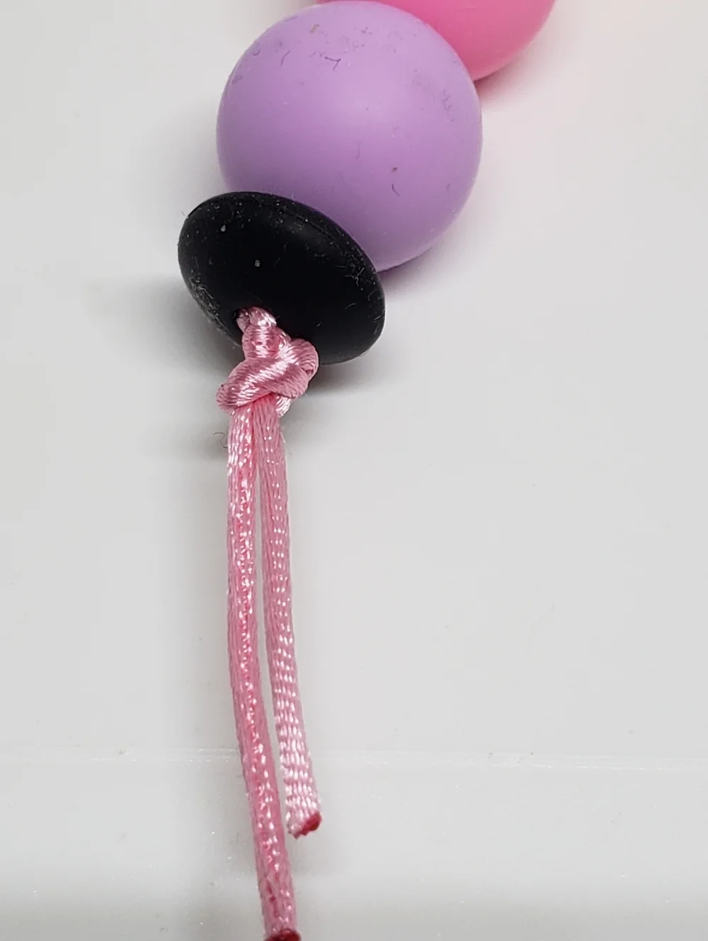 Handmade Kawaii Purple Pink White Strawberry Flower Hello Kitty Keychain